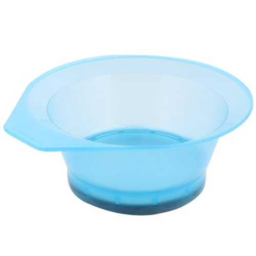 OUNONA 2 Stück Haarfärbeschalen aus Kunststoff Transparente Mischschüsseln für Selbstgemacht Haarfärbemittel Wiederverwendbar Waschbar Friseursalon Farbwerkzeug für Zufällige Farbe