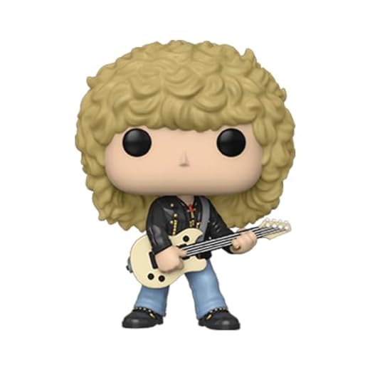 Funko Pop! Rocks - Def Leppard - Rick Savage - Figura de Vinilo Coleccionable - Idea de Regalo- Mercancia Oficial - Juguetes para Niños y Adultos - Music Fans - Muñeco para Coleccionistas