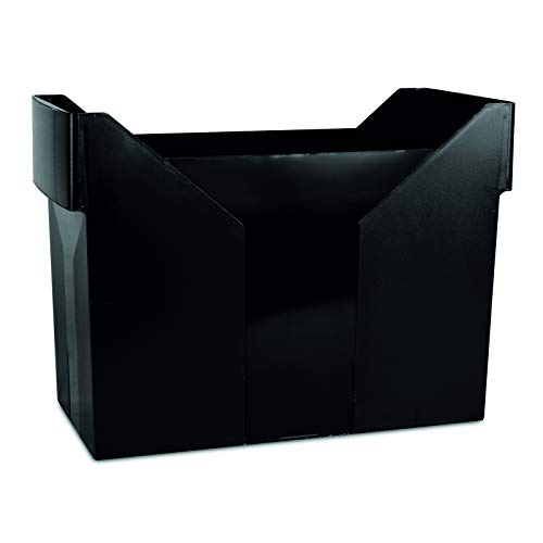 Office Products 7421001 – 01 MINI archiwum Danubio, plastikowe, czarne Danubio carpetas colgantes Box/colgantes, plástico, Negro