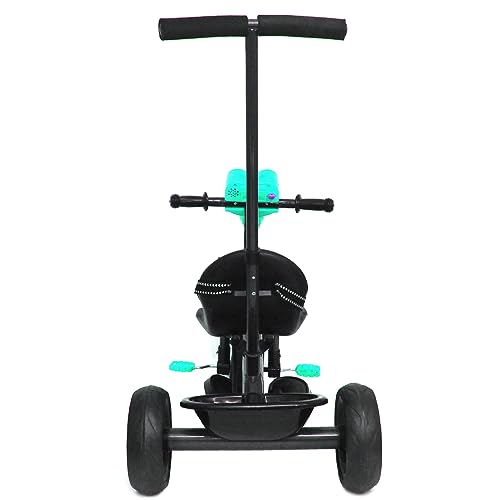 Image of Primo Kid Toys Tricycle for Kids 1 Years+, Plug & Play Tricycle for Kids. Ride on with Safety Seat Belt, Dual Storage Space & Parental Handle.