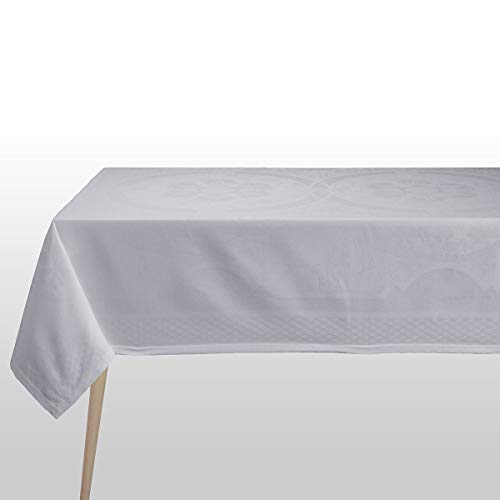 LE JACQUARD FRANÇAIS - Nappe Duchesse Blanc 175x320 100% Coton