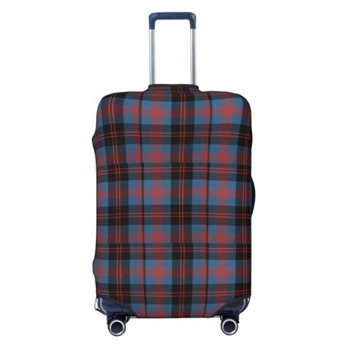 Angus Ancient Lw Tartan Luggage Cover, Protective Washable Suitcase Cover - Travel Fashion Elastic Suitcase Protector X-Large - Main Image