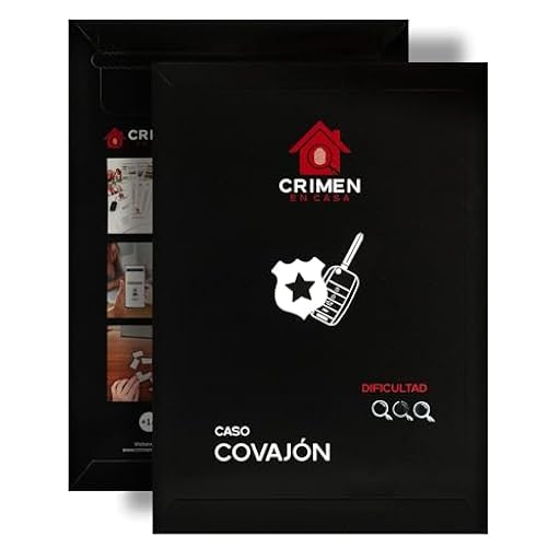 Crimen en Casa - Caso: Covajón (Difícil) - Juego de Detectives - Caja Escape Room - Resolver Investigación Caso Policial | Ya disponible en tu tienda friki favorita! En mundofriki.es! Crimen en Casa - Caso: Covajón (Difícil) - Juego de Detectives - Caja Escape Room - Resolver Investigación Caso Policial | Ya disponible en tu tienda friki favorita! En mundofriki.es!