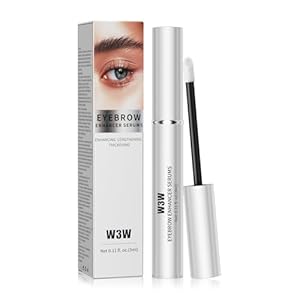Natural Eyebrow Growth Serum To Grow Brows for Women, Fuller, Thicker, Longer Brows, 3ML Plant Extracts Enhancer, Visible Growth in 4 Weeks, Vegan & Cruelty-Free