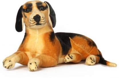 Super Large Black & Brown Sitting Dog Stuff Animal for Home Decoration & Child Gift Look Real Dog - 90 cm��(Brown, Black) (B091574TLP) Amazon Price History, Amazon Price Tracker