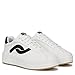 Ryka Womens Viv Max Court Inspired Shoes Brilliant White Faux Leather 8 M