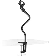zealsound Microphone Arm Stand, Compact Flexible Gooseneck Mic arm, with Mic Clip Holder, 3/8'' t...
