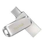 SanDisk Ultra Dual Drive Luxe USB Type-C Flash Drive, 256 GB
