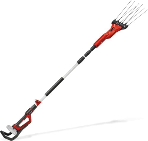 Einhell Akku-Olivenrüttler/Obsternter GE-FS 18/53 Li-Solo Power X-Change (18 V, 53 cm Arbeitsbreite, 310 cm Gesamtlänge, teleskopierbar, wechselbare Zinken, ohne Akku)