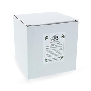 Greenhouse and gardner tools blown glass christmas ornament  urban country home decor