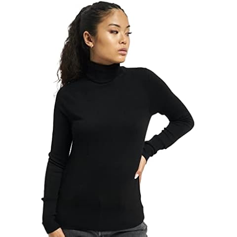 Only Mujer Onlvenice Rollneck Pullover Negro Cover