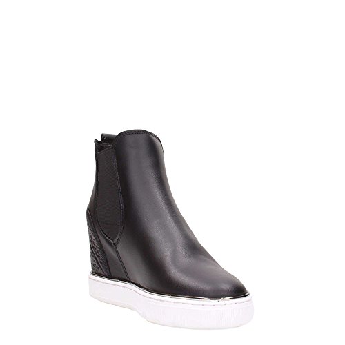 Guess Freda, Sneaker a collo Basso Donna, Nero, 39...