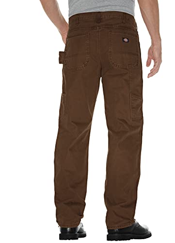 Dickies mens Sanded Duck Carpenter jeans, Timber, 40W x 30L US2