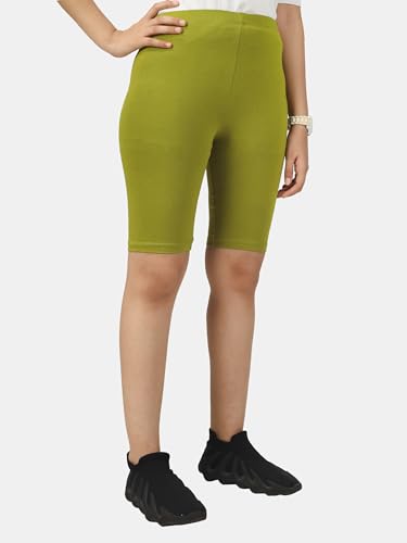 Image of KYDA Kids Girls's Stretchable Anti Bacterial Cycling Shorts, Yoga & Workout Gym Shorts