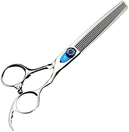 high-end Professional pet Care 6 inch pet Scissors 440C SteelSilver (Thinning Scissors)