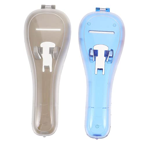 Beavorty 2pcs Razor Travel Case Durable Protective Box for Safety Razor Compact Shaver Holder Lightweight Storage Container for Easy Packing and Travel for Men