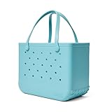BOGG BAG Original Large Tote – 19” x 14” x 9” – Durable, Washable, Tip-proof – Beach, Pool, Boat, Work, Sports (Aquamarine)