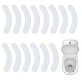 DELORIGIN 14pcs Toilet Splash Guard Self Adhesive Pee Guard Pad Toilet Seats Cover Pad Toilet Mats Toilet Keep Clean Guard Potty Training Mat for Men Washroom Lavatory Restroom Hotel Public Toilet