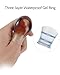 PAONEX Reusable Waterproof Finger Protectors for Shower and Nail Soaking, Silicone Finger Cots Set for Injury (Small, Medium & Large Sizes)