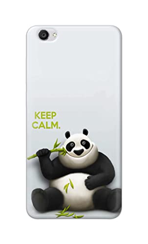 Image of PRINTFIDAA� Printed Hard Back Cover Case for Vivo Y55 | Vivo Y55L | Vivo Y55s Back Cover (Cartoon Panda) -2808