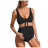 Generisch Badeanzug Damen, V Ausschnitt Push Up Monokini Einteilige Große Größe Badeanzüge Schwangerschafts Bademode Umstandsmode Schwimmanzuge Swimsuit Freizeit Elegant Monokinis für Maternity