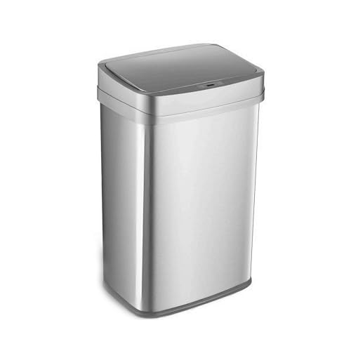 Delletir 50L �X�}�[�g�Z���T�[�S�~�� ��C���t���b�V���V�X�e���t�� �X�e�����X�X�`�[�������S�~�� �^�b�`���X���[�V�����Z���T�[�W �v���O�C���� �L�C�R���g���[�� ����&�I�t�B�X�p (ONT-50-81SL)