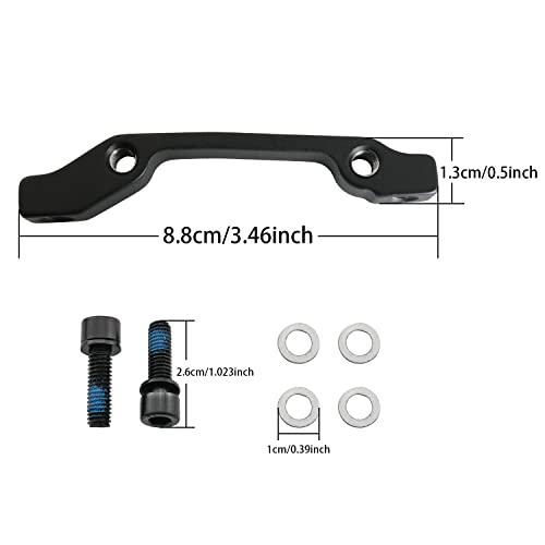 Csnsd Mtb Bike Disc Brake Adapter 1Set Front 160Mm Rear 140Mm Disc Brake Caliper Mount Adapter With Bolts And Washers For Mtb Road Bicycle #TOP1