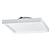 Nora NLOS-S62L40WW SURF Baffle LED Regressed Edge-Lit Surface Mount, White (4000K, 6" Square)