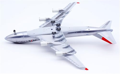 Modelo de avión Japan Airlines Cargo B747-400 en miniatura de 35cm escala 1:200 con flaps 2