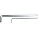 GEDORE 42 EL 6 Hexagon Allen Key, Extra Long 6 mm