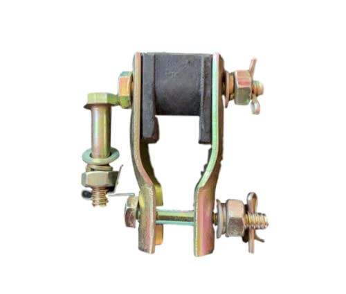 SHRI Heavy Duty Steel & Rubber Fan to Ceiling Hook Attachment Clamp with Special Fan Rod Nut Bolt & Locking pins Medium-image-42
