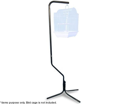 Pet Products Tubular Steel Hanging Bird Cage Stand With Metal Hook #TOP1