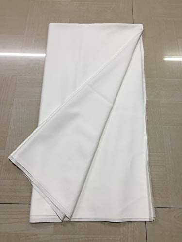 Image of BKRKJ Women's Lizibizi Cotton Unstitched Dress Material Plain Fabric by Meter for Sewing Suit,Salwar,Blouse,Shirt,Kurta,Pyjama,Pathani,Kameez,Chudidar,Patiyala (Cream 2, 5 Meter)