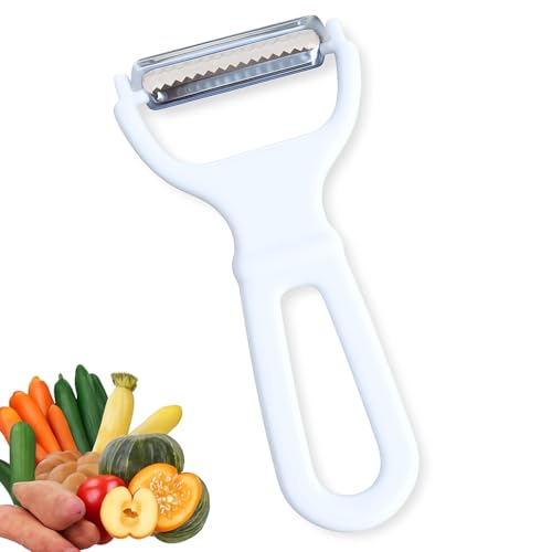 SUMFGO Julienne Peeler Y-Shaped Vegetable Peeler for Carrot Zucchini Cucumber and Potato Handy Kitchen Peeler Tool Made in Japan