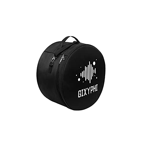 GIXYPHI Drum bag Heavy-duty, waterproof, padded drum bag,for 12  Tom, 13  Tom, 14  Snare, 16  Floor Tom, 22  Bass Drum