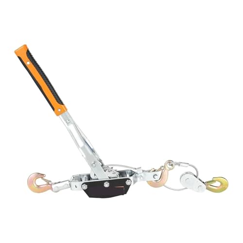 Winche manual 5T con cable acero 11.5 ft para vehículo miniatura 1