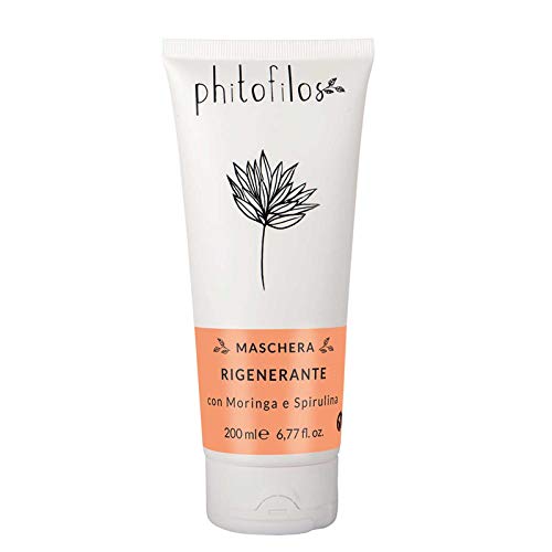 PHITOFILOS MASCHERA RIGENERANTE CON MORINGA E SPIRULINA 200ML ECOBIO COSM138