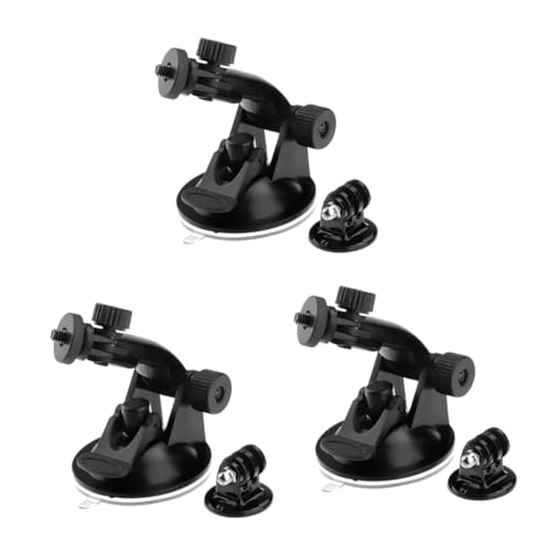 Mikinona 3 Set Di Accessori Per Action Camera Per Telecamere Sportive Supporto Per Treppiede Girevole Per Telecamere 3/4/5 2 Pezzi * 3