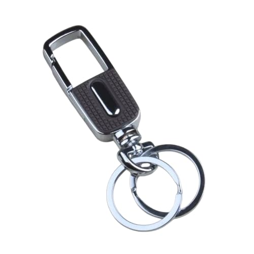 Car Keyring for Porsche Taycan Cross Turismo 2021-2025, Car Key Chain Key Ring for Car Keys Personalised Keychain Key Organiser Car Key Fob Accessories,Brown