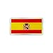 Quattroerre 14002 Sticker Adesivo 3D Bandiera Spagna MM 80x40