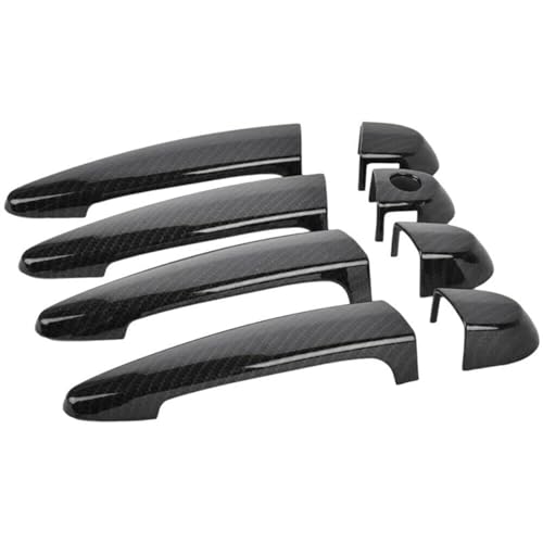 Cubierta de marco de manija de puerta de coche compatible con series X5 y X6 LHD