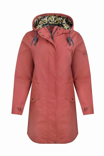 Image of Weird Fish Delara Waterproof Jacket Desert Rose Size 12