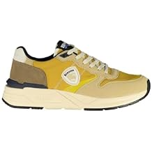 Blauer Ray01 Mens Trainers Beige/Yellow US25BU07 S5RAY01/NYN