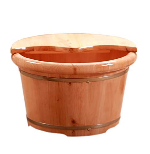 Cubeta de Madera para Masaje de Pies 40x27x32 cm