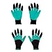 Produktbild JDCMEI 2 Paare Gartenhandschuhe, Handschuhe zum Graben 8 Krallen Gartenhandschuhe Mit Krallen Wasserdichte Gartenhandschuhe Gartenhandschuhe Dornenfest Pflanzen Handschuhe für Graben, Gartenarbeit