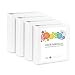 2 Inch 3 Ring Binders, Rugged Design for Home, Office, and School for 8.5 x 11 Paper, White, 4 Binders, Made in USA