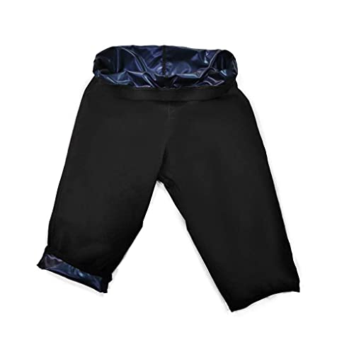 Tomwell Pantalones para Adelgazar Neopreno Mujer Deportivos Pantalones Sauna Pantalón de Sudoración Adelgazar Pantalón Quema Grasa Mallas Termicos A Azul XL