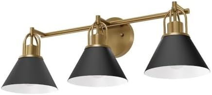 Hunter 13169 Carrington Isle - 3 Light Bath Vanity-8.75 Inch Tall and 27 Inch Wide