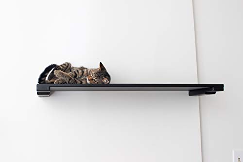 Estante para gato montado en pared 34 pulgadas miniatura 5