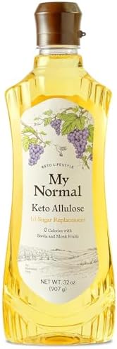 My Normal Keto Allulose Syrup - 1:1 Sugar Substitute, Zero Calorie 32 oz